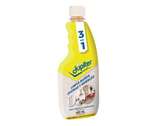 Limpiador Júpiter 3en1 Repuesto 450ml