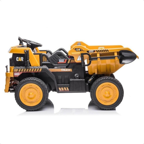Mini Carro Elétrico Infantil Escavadeira Controle Remoto 12v