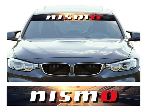 Calcomania Nismo Para Parbrisas Tuning Impresion Nm1