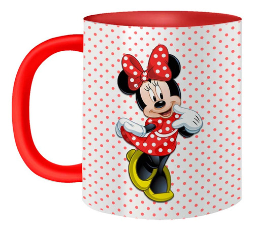 Caneca De Porcelana Minie Namorada Do Mickey Mouse Disney