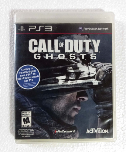 Call Of Duty: Ghosts Standard Edition Ps3 Físico