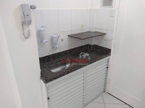 Kitnet À Venda, 20 M² Por R$ 165.000,00 - Embaré - Santos/sp - Kn0028