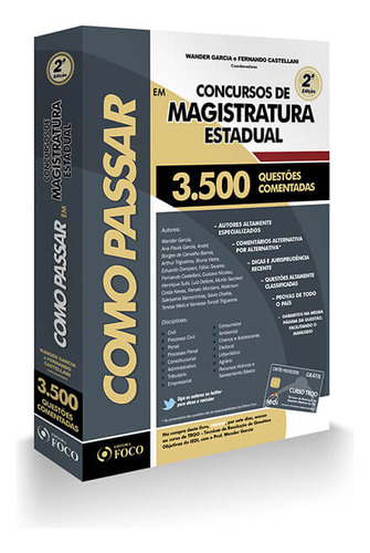 Livro Como Passar Em Concursos De Magistratura Estadual: 3.2