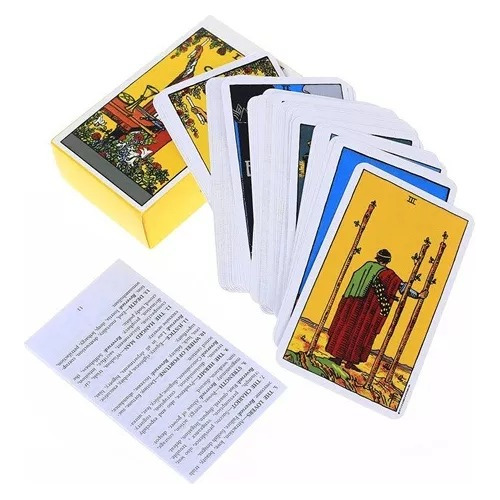 Cartas Del Tarot Rider Waite 78 Cartas Arcanos.