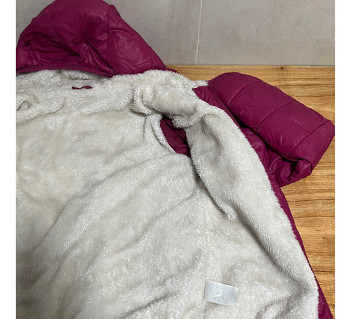 Campera Inflable Para Niña, Villa Urquiza, Talle 10 A 12 Año (Usado)