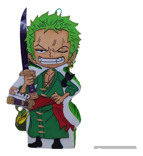 Piñata Temática Zoro De 40cm