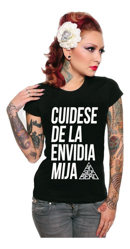 Playera Cuidese De La Envidia Mija Canserbero Rap Hip Hop Al