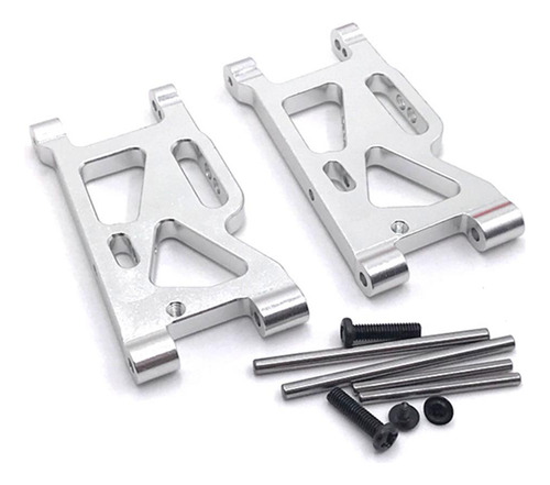 Brazo Oscilante Delantero Rc Para Wltoys 144001 Coche Plata