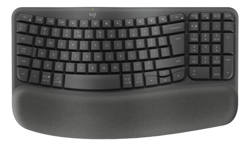 Teclado Logitech Wave Keys Ergonómico Inalámbrico Bt / Bolt