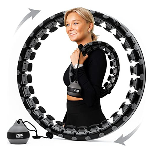 Hula Hoop Smart De Johan & John Con Peso, Diseño Infinito Pa