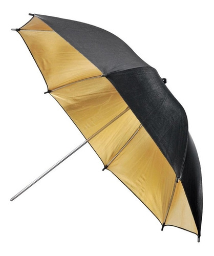 Imagen 1 de 6 de Sombrilla/paraguas Godox 101 Cm  Negro/dorado