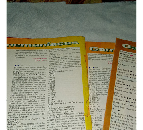 Revista Antigua ** Action Games ** N° 74 Juegos Trucos Nint (Usado)