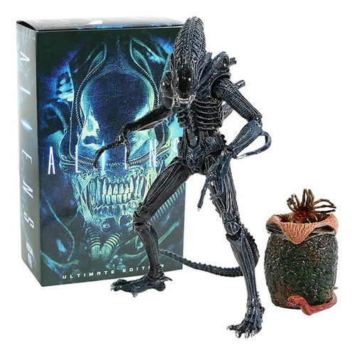 Alien Blue Figura Muñeco Juguete Ultimate Neca Vs Depredador