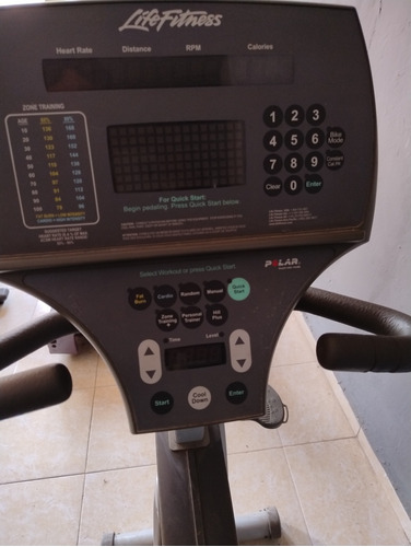 Lifefitness Recumbente Bici Gym