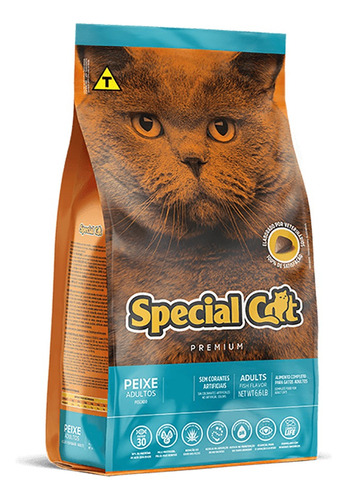 Ração Special Cat Adultos Peixe 1kg