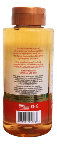 Tree Hut Gel De Banho Com Espuma Coco Colada 532ml