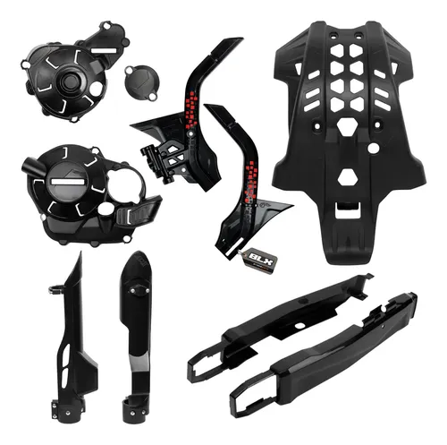Proteção Completa Crf 300f Motor Balança Bengala Quadro Amx