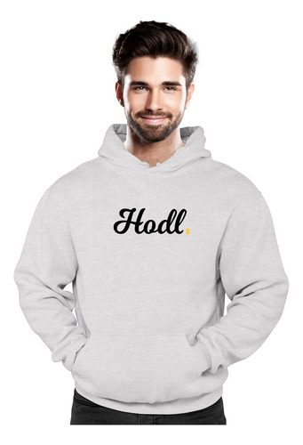 Polerón  Estampado Hodl  Cripto Lover Geek Trade  Bitcoin 