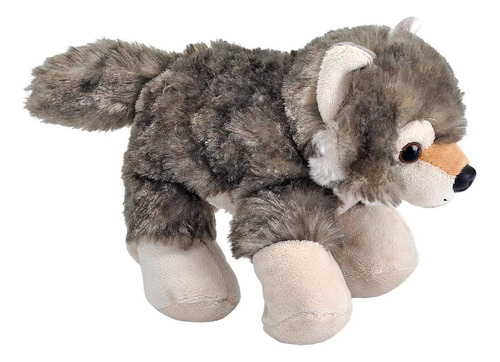 Felpa De Lobo De Wild Republic Con Peluche, Juguete De Peluc