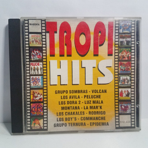 Tropi Hits - Rodrigo / Volcan / Comanche - Cd Original