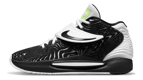 Zapatillas Nike Kd 14 Tb Black White Urbano Da7850-001   