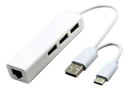 1 Enchufe De Doble Enchufe Usb2.0 Portátil Tipo C A Puertos