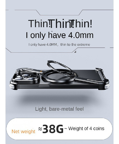 Suitable For Apple Phone Cases, Rotating Magnetic Holder