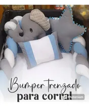 Comprar Protector De Cuna Corral Colecho Cama Bumper Trenzado  Bebé