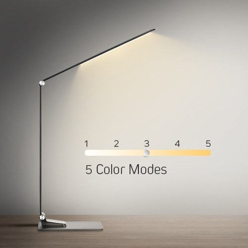 Imagen 7 de 9 de Lámpara Led Touch De Escritorio De Aluminio Con Puerto Usb