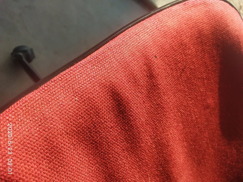 Silla De Escritorio Con Ruedas Giratoria Pc Rojo Y Negro