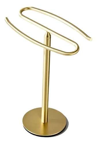 comprar Soporte Para Toallas De Mano Dorado, Soporte Para Toallas D