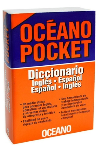 Diccionario De Ingles  Español  Oceano Pocket