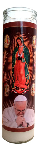 Staci19 Vela Devocional Papa Francisco Virgen Guadalupe