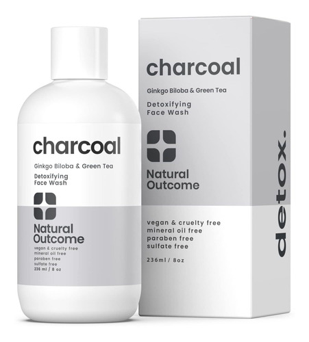 Natural Outcome Jabn Facial De Carbn | Limpiador Diario De C