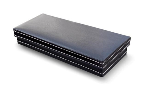 Caja De Regalo Simil Cuero X 10 Unid - 22 X 20 X 5 Cms