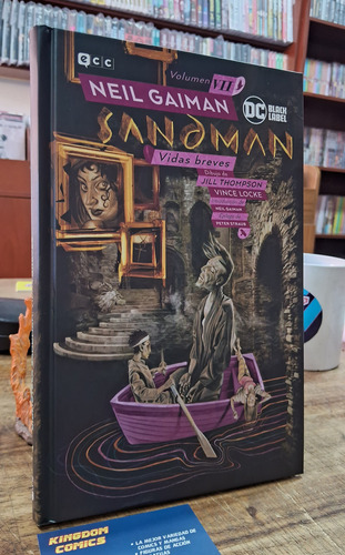 Sandman. Volumen 7: Vidas Breves. Biblioteca Sandman. Por Neil Gaiman. Edicion Black Label.
