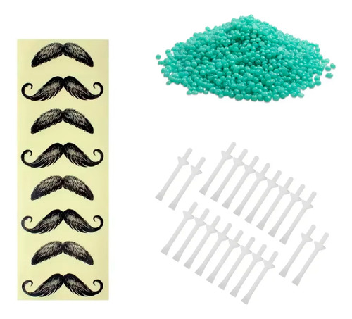Kit Cera Depilación Elimina Vello Nariz Oreja Bigote Unisex