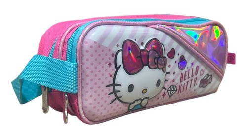 Kit Mochila Hello Kitty Lonchera Lapicera Original Ruz Prim