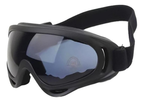 Gafas Protectoras Para Airsoft / Paintball Cristal Oscuro