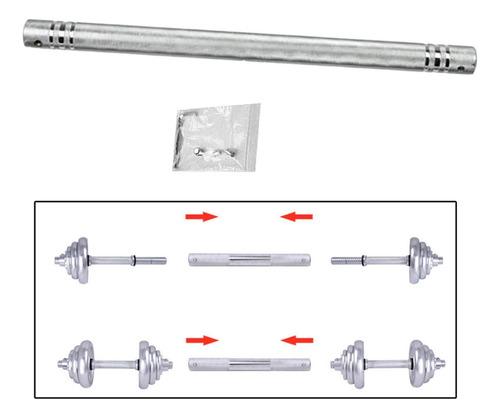 Conector De Barra De Haltere De Substituição De 50