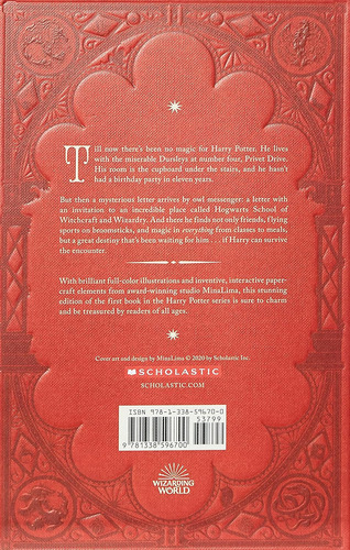 Harry Potter Y La Piedra Filosofal Minalima En Inglés Pop-up