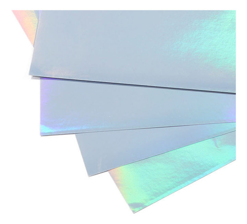 Papel Adhesivo Holográfico Imprimible A4 De 22 Hojas A Prueb