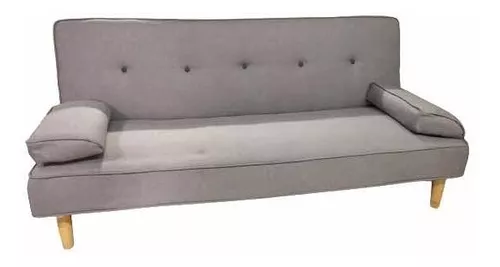 Futon Divan Sillon Cama 1 Plaza 3 Cuerpos. Patas Cromadas 07 - $ 116.666,13