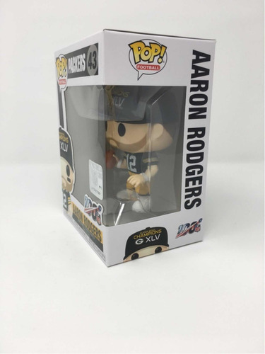 Funko Pop! Nfl - Superbowl Champions Xlv - Aaron Rodgers #43
