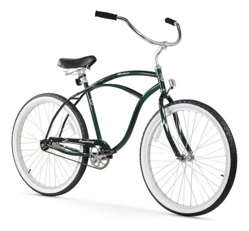 Firmstrong Urban Man Single Speed Beach Cruiser Bicycle, 26 Verde 0