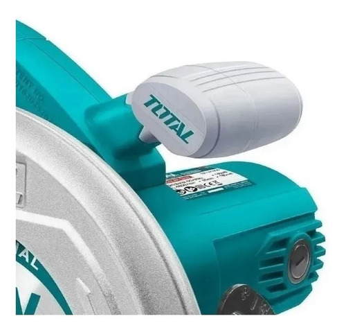 Imagen 2 de 7 de Sierra Circular Total 1400w 185mm Guia Y Disco Madera