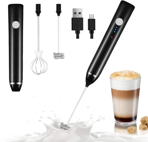 comprar Mini Batidor Revolvedor De Café Y Espuma Leche Recargable