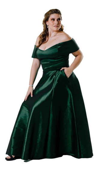 compromise Accustom reel Vestido De Noche Verde Esmeralda | MercadoLibre 📦