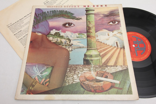 Vinilo Weather Report Mr. Gone 1978 Usa Con Sobre Interno