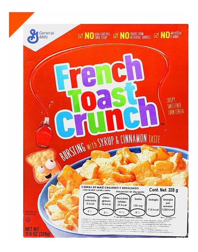 Cereales Importados French Toast Crunch Cinnamon Pan Frances